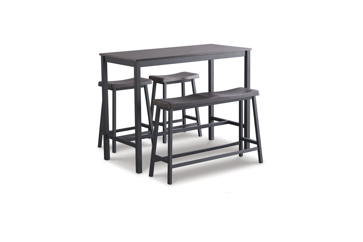 Playden Counter Height Dining Table and Bar Stools (Set of 4)