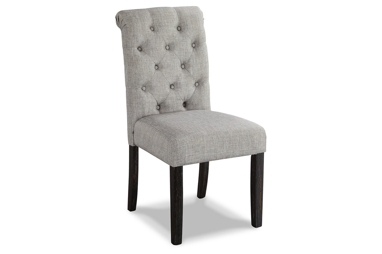 Broshound Upholstered Dining Chair with Button-Tufted Back (Set of 2)